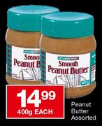 Peanut Butter Assorted-400g each