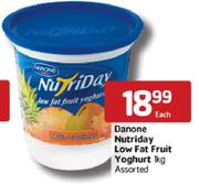 Danone Nutriday Low Fat Fruit Yoghurt-1kg