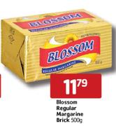 Blossom Regular Margarine Brick-500gm