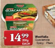 Westfelia Guacamole-Spicy/Plain-200g Each