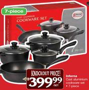 Inferna Cast Aluminium Cookware Set-7 Piece Per Set