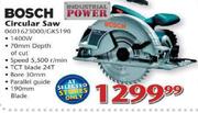 Bosch Circular Saw-1400W