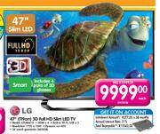 LG 47"(119cm) 3D Full HD Slim LED TV(47LM6410)