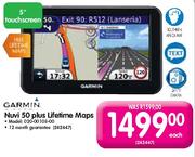 Garmin Nuvi 50 Plus Lifetime Maps(020-00108-00)