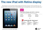 iPad Retina Display with Wi-Fi + Cellular-64GB