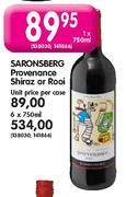 Saronsberg Provenance Shiraz or Rooi-750ml