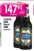 Castle Milk Stout NRB-24 x 340ml