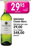 Simonsig Chenin Blanc-12 x 750ml