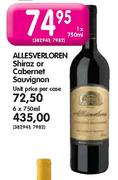 Allesverloren Shiraz or Cabernet Sauvignon-750ml