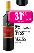 KWV Concordia Red-750ml