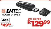 Emtec Flash Drives-4GB Each