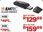 Emtec Flash Drives-3 x 8GB