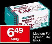 Housebrand Medium Fat Spread Lite Brick-500gm