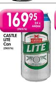 Castle Lite Can-24X440ml