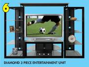 Diamond 3 Piece Entertainment Unit