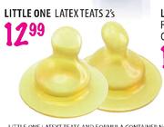 Little One Latex Teats-2's