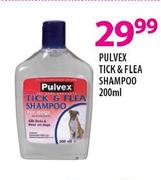 Pulvex Tick & Flea Shampoo-200ml