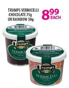 Trumps  Vermicelli Chocolate-75g Or Rainbow-50g Each