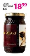 Safari Fruit Mince-454g Each