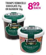 Trumps Vermicelli Chocolate-75g/Rainbow-50g Each