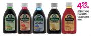 Robertsons Essences Or Colourants-40ml Each