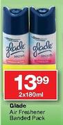 Glade Air Freshener Banded Pack-2 x 180ml