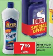 Jeyes Power Multi-Surface Cleaner-750ml