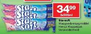 Sta-Soft Wasgoedversagmiddel Hervul Koppelpak Verskeidenheid-3 x 500ml