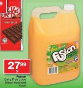 Fusion Dairy Fruit Juice Blend-5Ltr