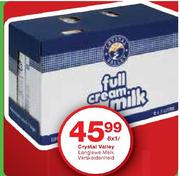 Crystal Valley Langlewe Melk-6 x 1Ltr