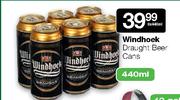 Windhoek Draugh Beer Cans-6X440ml
