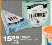 Fairview Brie/Camembert-125gm Each