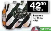 Savanna Dry Cider NRB-6 x 330ml