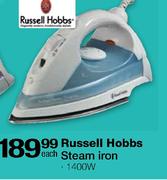 Russell Hobbs Steam Iron-1400Watt Each