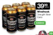 Windhoek Draught Beer Cans-6 x 440ml