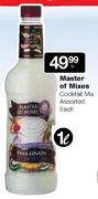 Master of Mixes Cocktail Mix-1Ltr