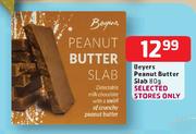 Beyers Peanut Butter Slab-80g