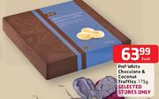 Pnp White Chocolate & Coconut Truffles-175g Each