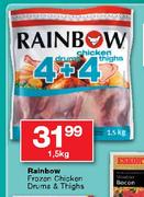 Rainbow Frozen Chicken Drums & Thighs-1.5kg
