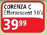 Corenza C Effervescent-10's