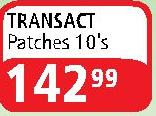 Transact Patches-10's