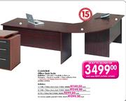 Classique Office Desk Suite(Cherry Desk)-1500 x 750mm Each