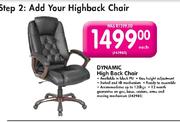 Dynamic High Back Chair-Each