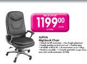 Alpha High Back Chair-Each