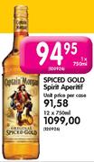 Spiced Gold Spirit Aperitif-750ml