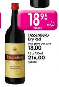 Tassenberg Dry Red-12X750ml