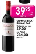 Graham Beck Railroad Red-6X750ml