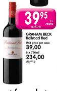 Graham Beck Railroad Red-1X750ml