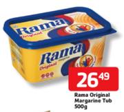 Rama Original Margarine Tub-500gm