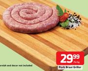 Pork Braai Griller-Per Kg